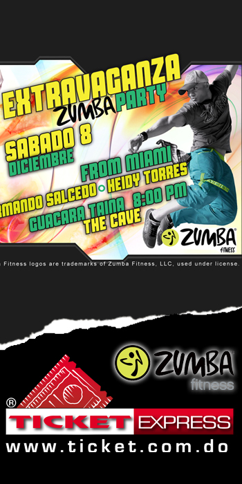 Todo listo para Extravaganza Zumba Party