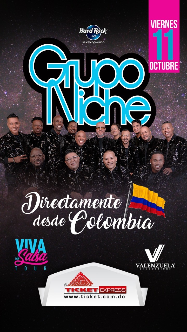 Grupo Niche, tiene fecha definida para el público dominicano